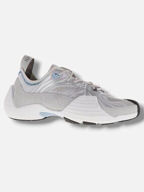 Lanvin Men's Gray Flash-X Low Top Lace-Up Sneakers Shoes Size EU:41 US:8
